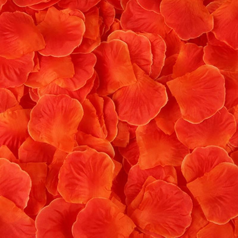 Pétales de rose rouges en soie réutilisables Dreamy Fetish