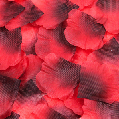 Pétales de rose rouges en soie réutilisables Dreamy Fetish