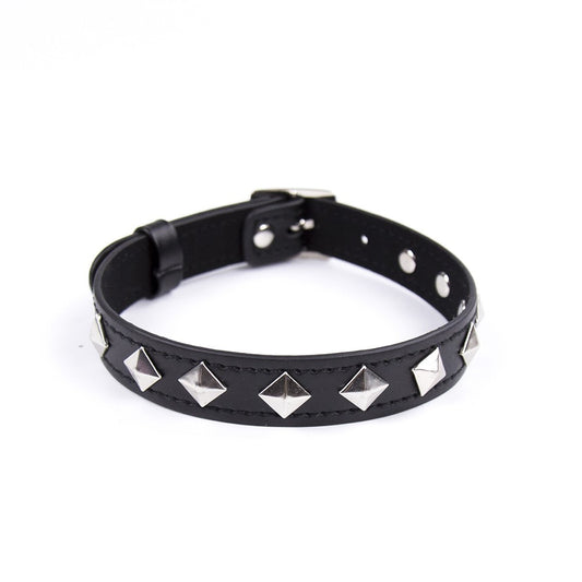 Collier réglable avec déco en métal · Dreamy Fetish