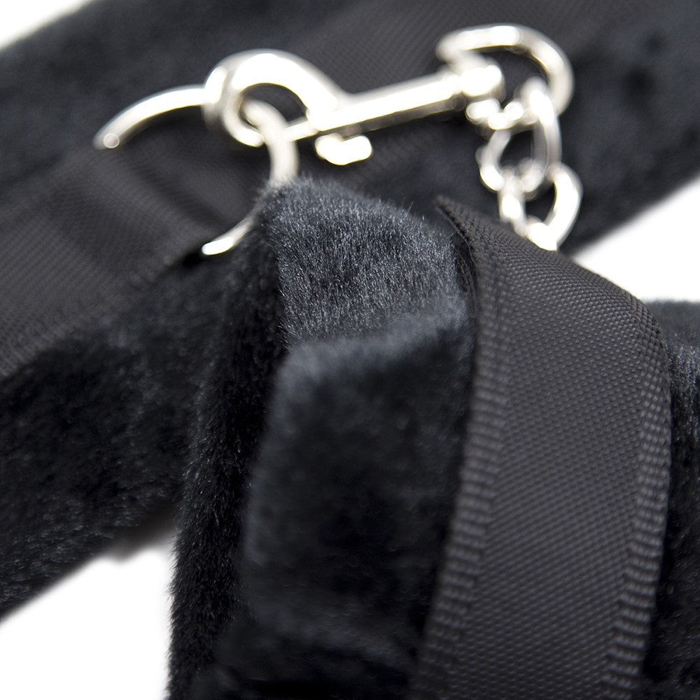 Menottes ajustable noires · Dreamy Fetish · vue 4