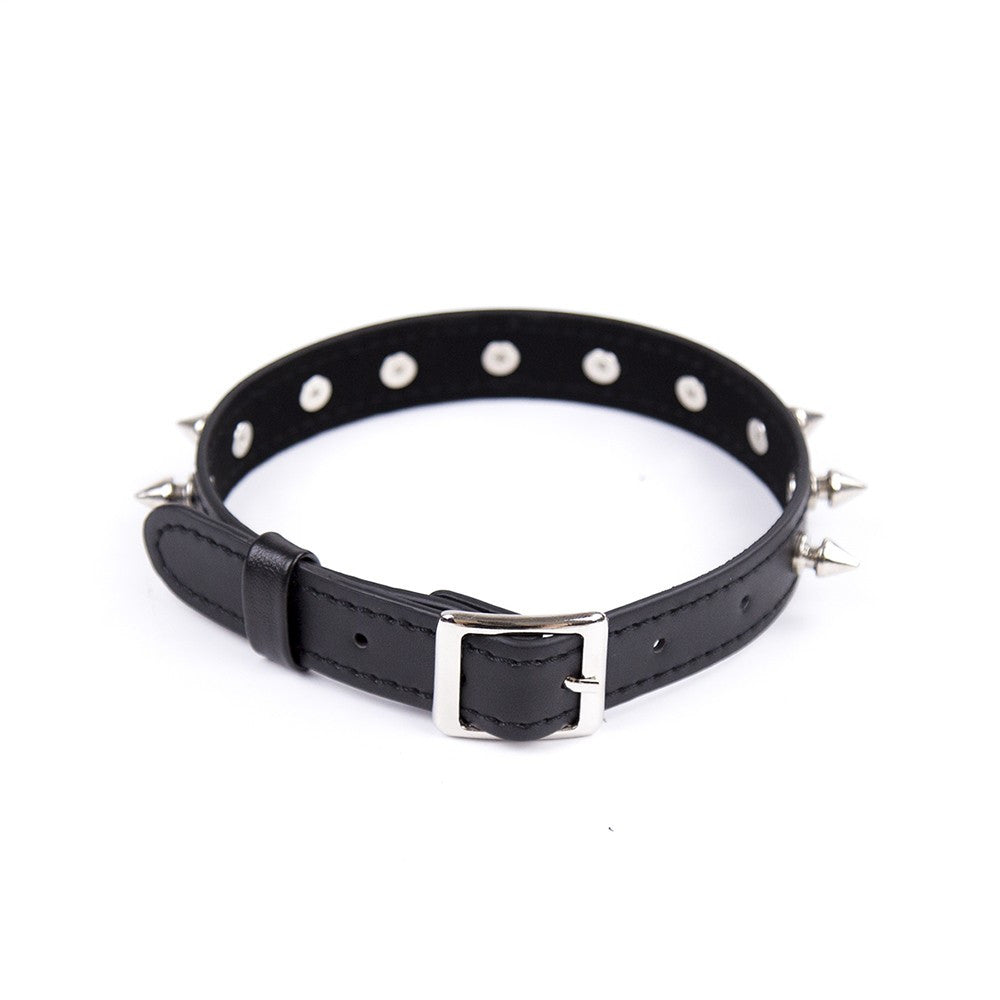 Collier réglable avec rivets en métal · Dreamy Fetish · vue 3