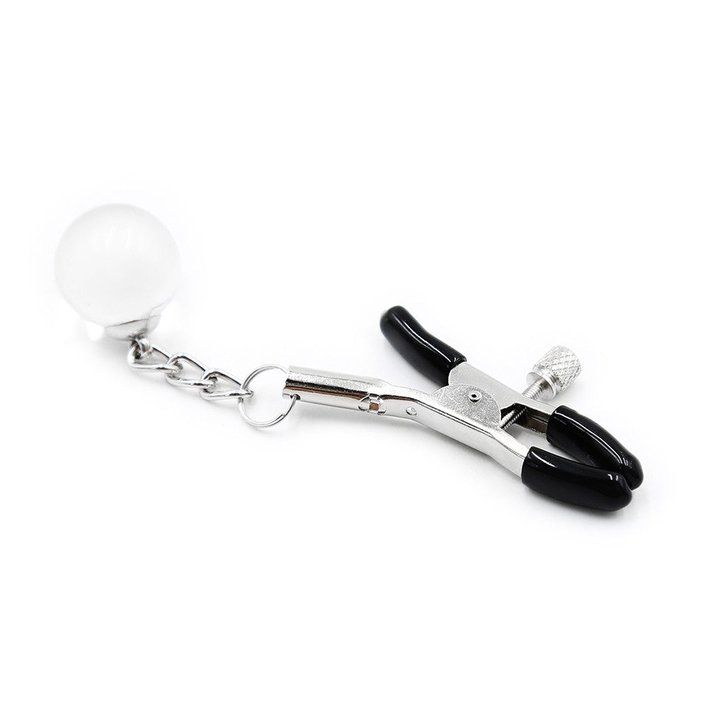 Pinces à seins réglables avec bijoux · Dreamy Fetish · vue 4