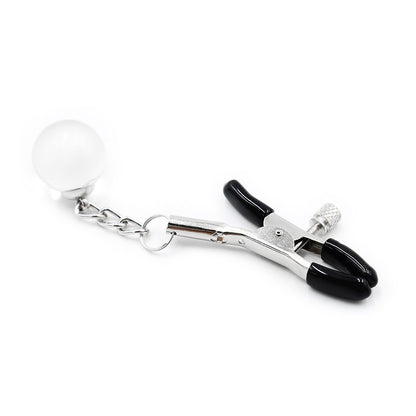 Pinces à seins réglables avec bijoux · Dreamy Fetish · vue 4