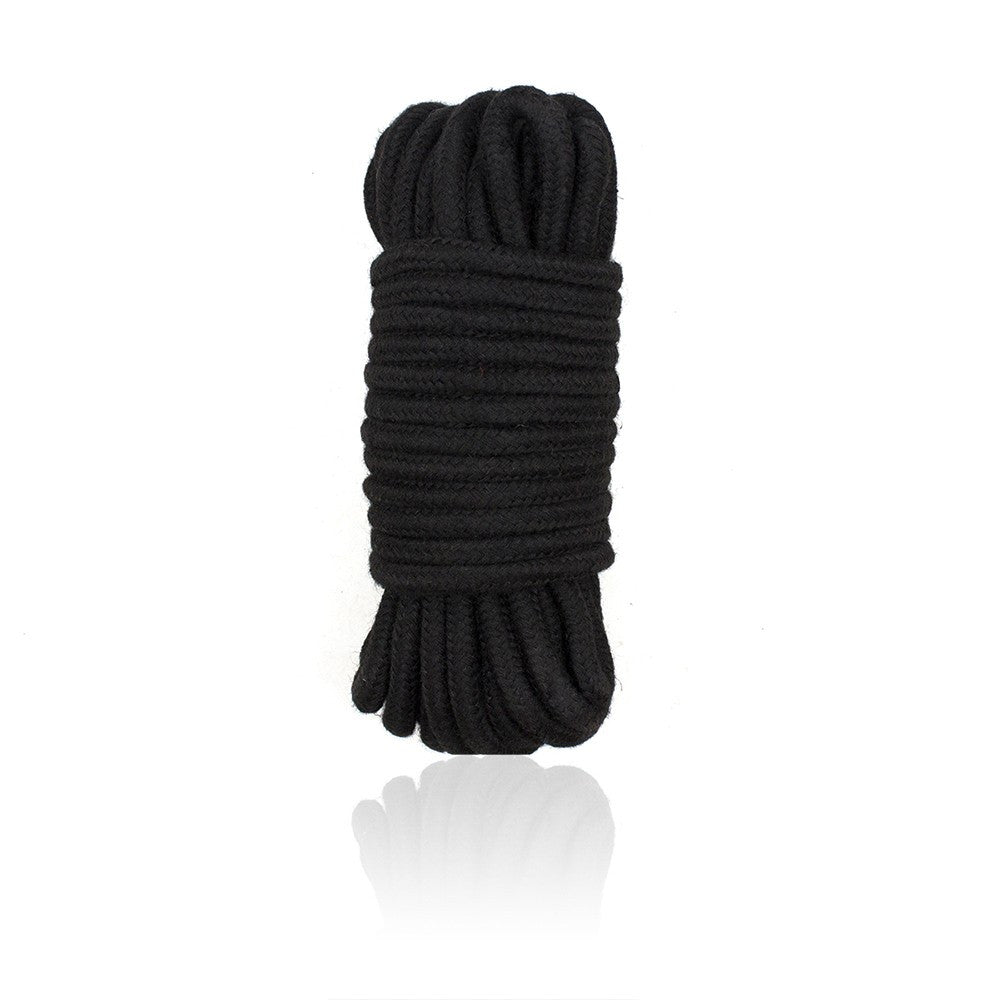 Corde bondage noir 10 mètres · Dreamy Fetish