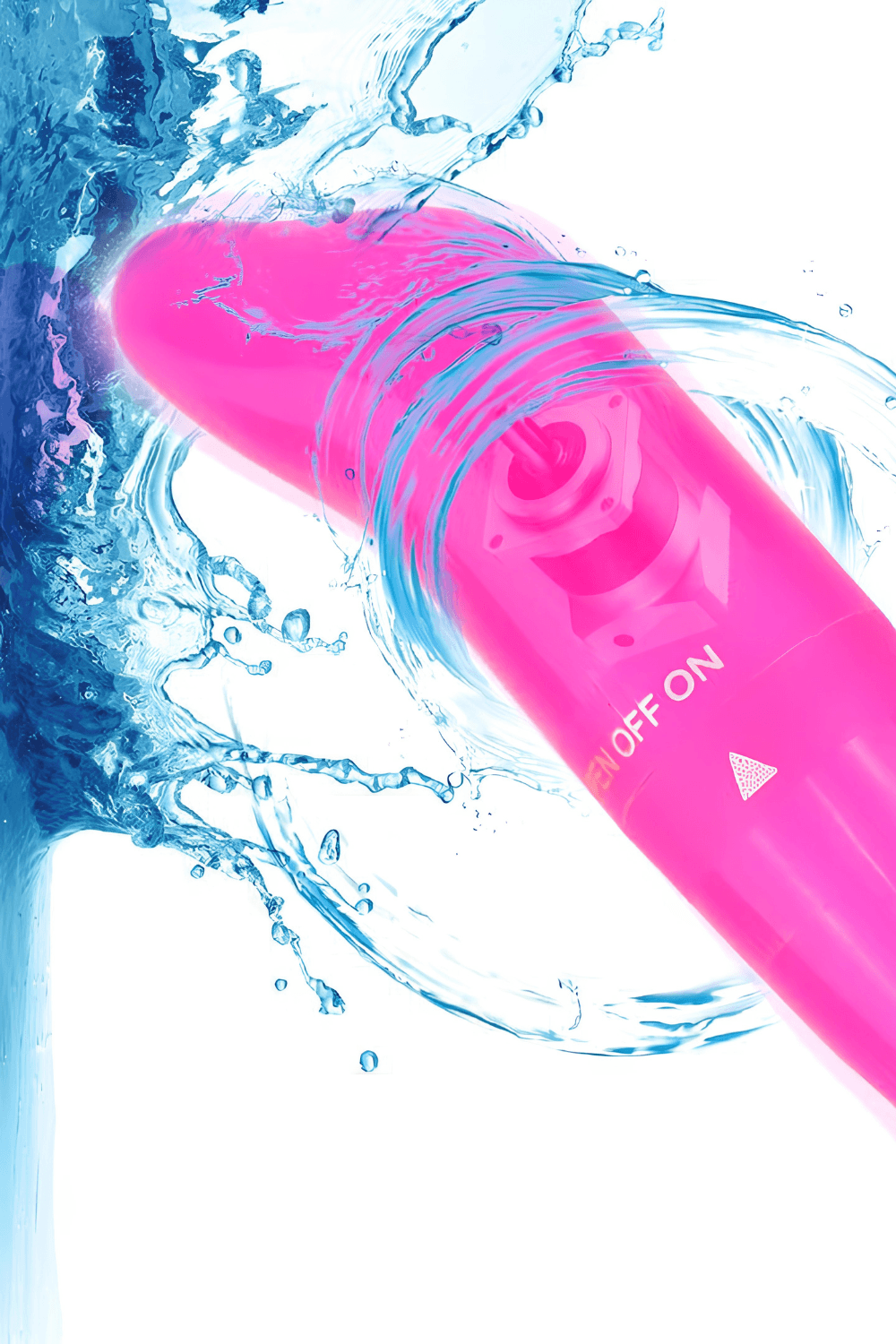 Vibromasseur Tête Incurvée Rose 1 dosette de lubrifiant · Pocket Pleasure · vue 4