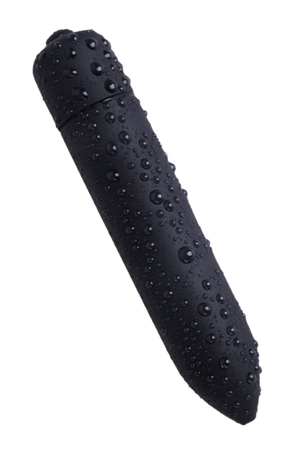 Mini Vibromasseur Bullet Noir 10 Vitesses 1 dosette de lubrifiant · Pocket Pleasure · vue 4