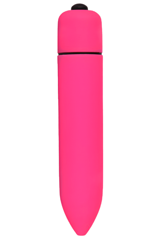 Mini Vibromasseur Bullet Rose 10 Vitesses 1 dosette de lubrifiant · Pocket Pleasure