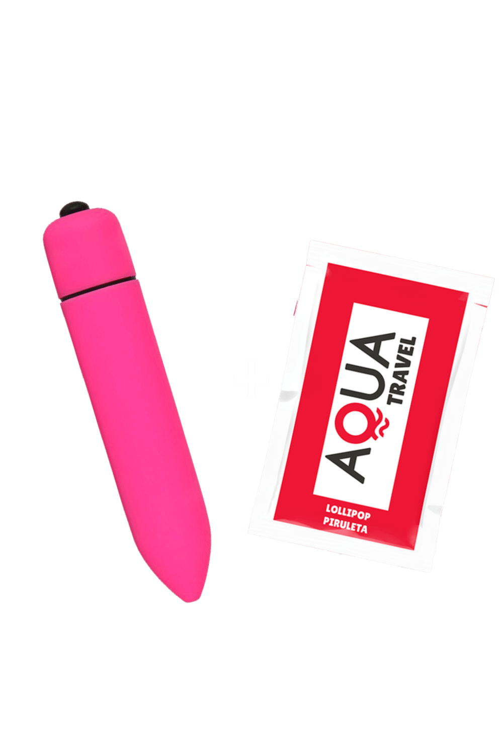 Mini Vibromasseur Bullet Rose 10 Vitesses 1 dosette de lubrifiant · Pocket Pleasure · vue 3