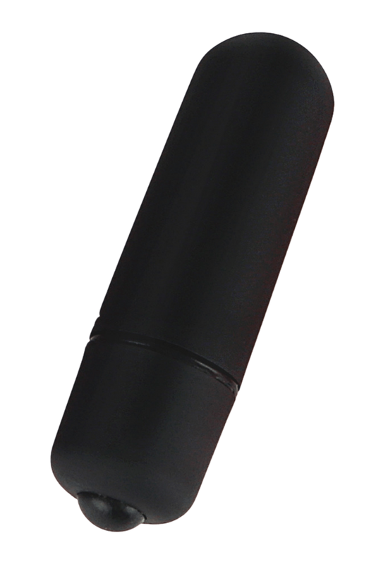 Mini Vibromasseur Bullet Noir 1 dosette lubrifiant · Pocket Pleasure