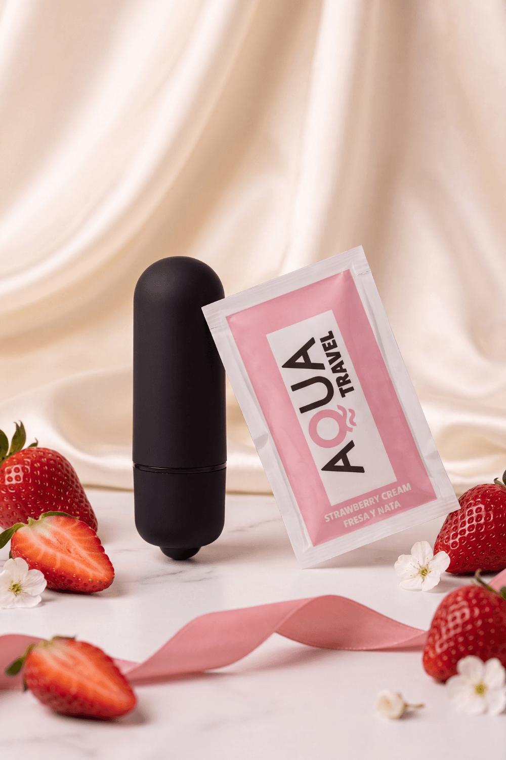 Mini Vibromasseur Bullet Noir 1 dosette lubrifiant · Pocket Pleasure · vue 4