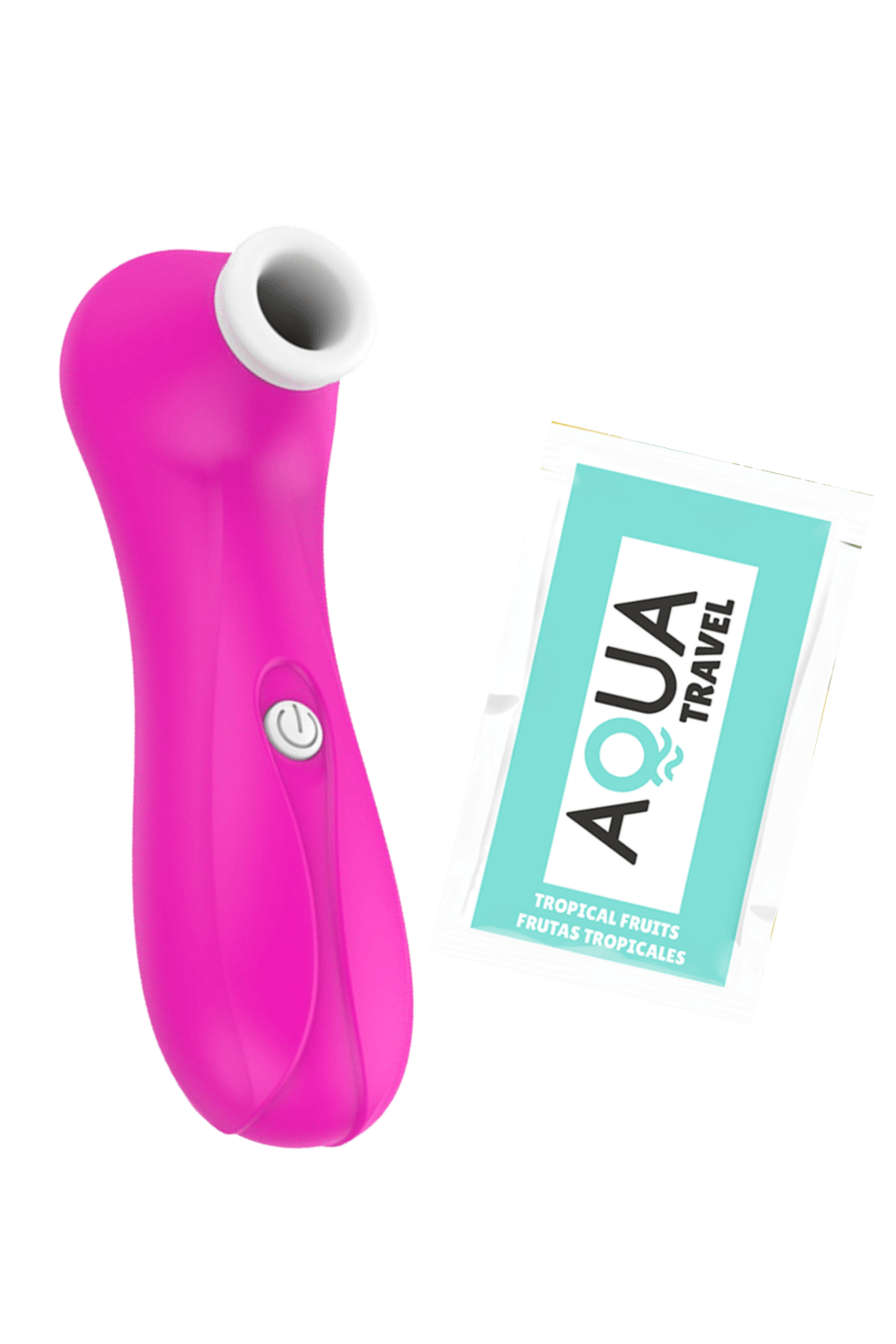 Stimulateur Clitoridien à Succion Rose 1 dosette lubrifiant · Pocket Pleasure · vue 3