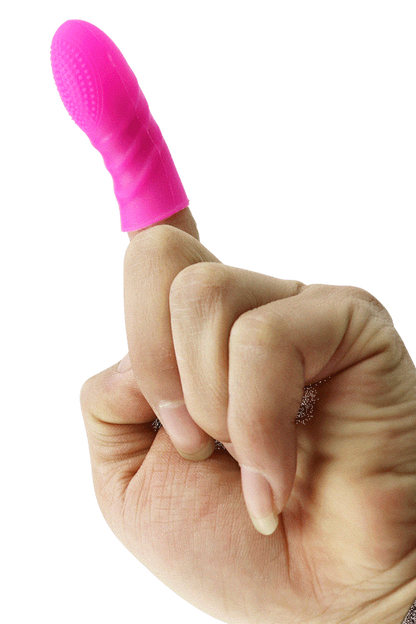 Doigt Chinois Picots Rose Silicone 1 dosette lubrifiant · Pocket Pleasure · vue 4