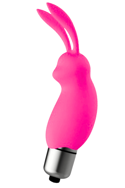 Mini Stimulateur Clitoridien Lapin Rose 1 dosette lubrifiant · Pocket Pleasure