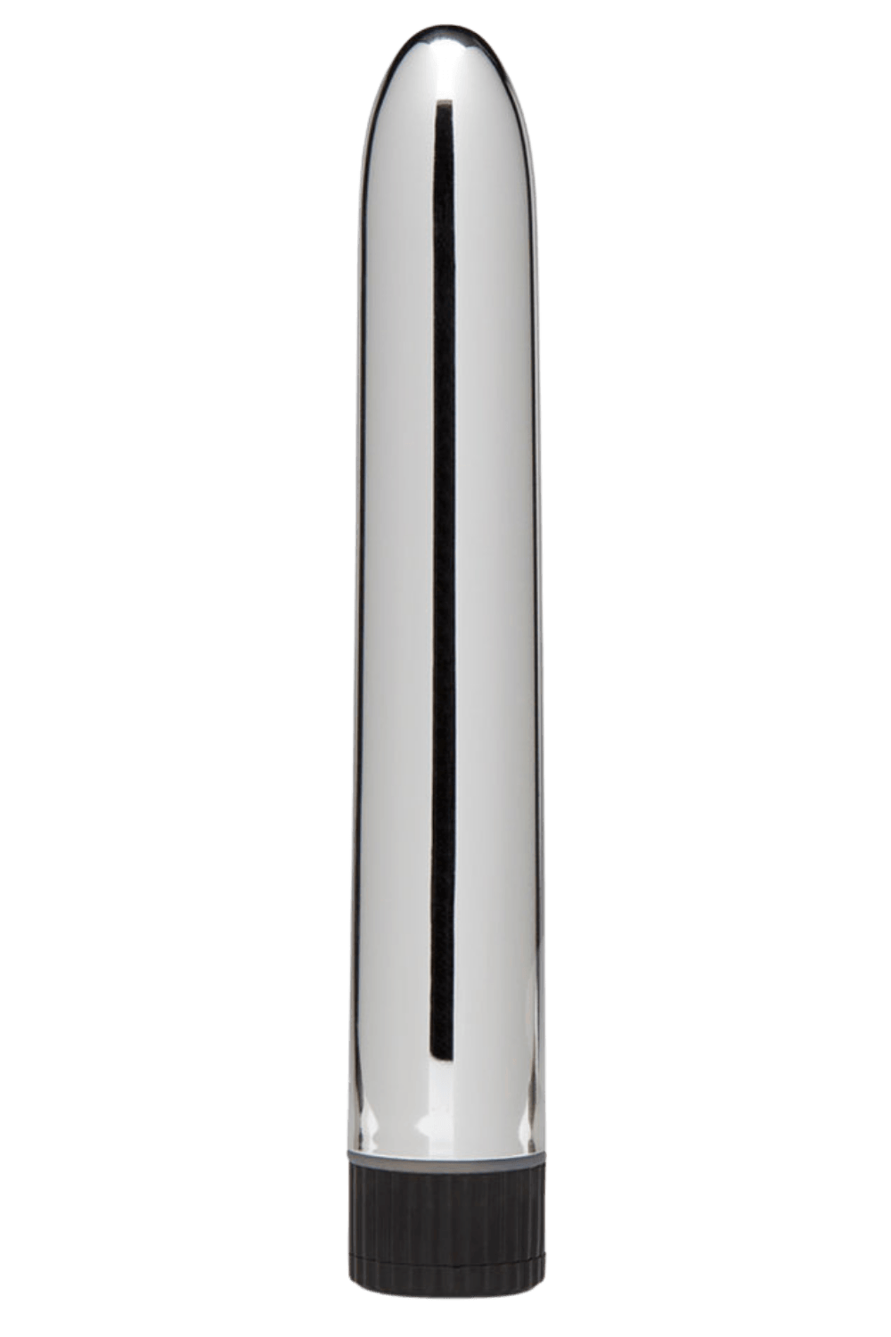 Vibromasseur Classique Argenté 1 dosette de lubrifiant · Pocket Pleasure