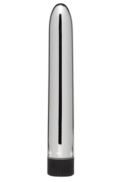 Vibromasseur Classique Argenté 1 dosette de lubrifiant · Pocket Pleasure