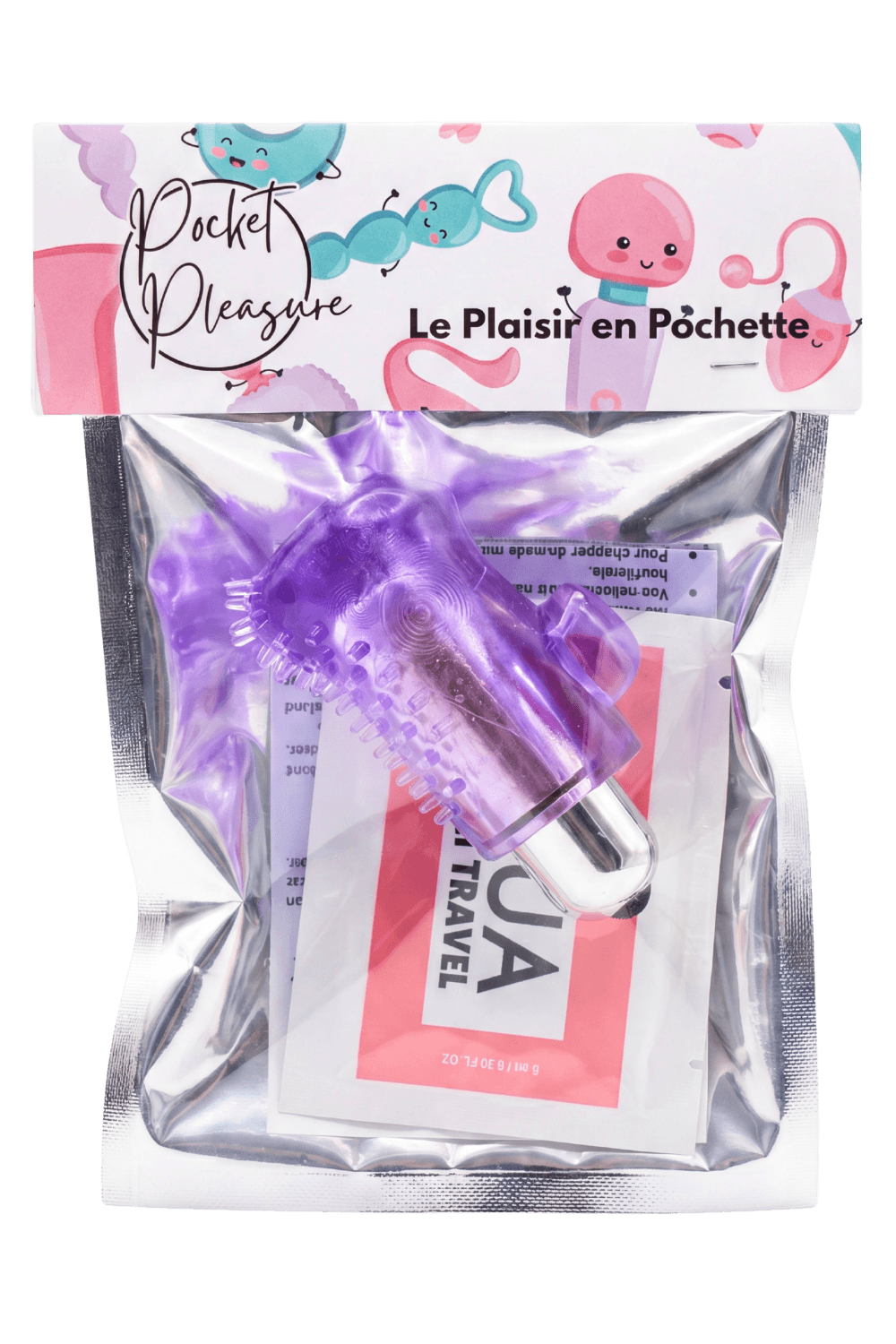 Doigt Vibrant dosette de lubrifiant · Pocket Pleasure · vue 2
