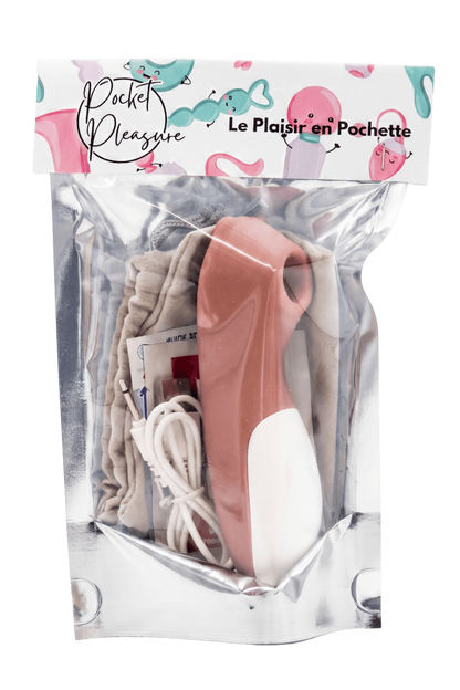 Stimulateur de clitoris Teddy Bear dosette de lubrifiant · Pocket Pleasure · vue 2