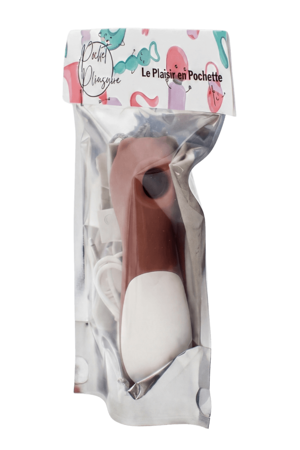 Stimulateur de clitoris Teddy Bear dosette de lubrifiant · Pocket Pleasure · vue 4