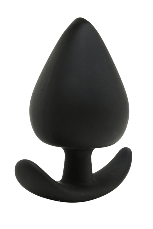 Plug Anal Silicone Noir XS dosette de lubrifiant · Pocket Pleasure
