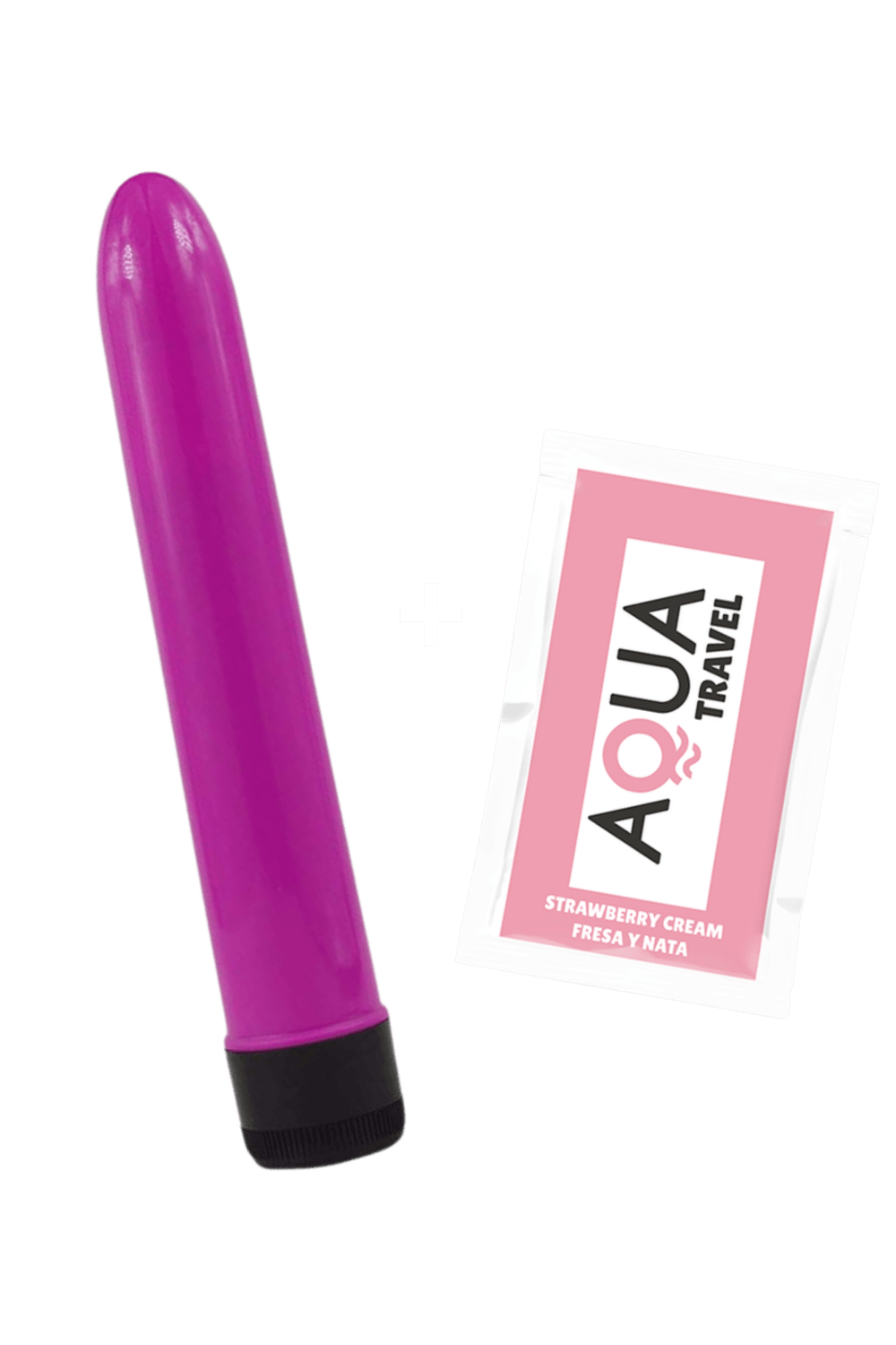 Vibromasseur Classique Violet 1 dosette de lubrifiant · Pocket Pleasure · vue 3