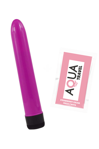 Vibromasseur Classique Violet 1 dosette de lubrifiant · Pocket Pleasure · vue 3