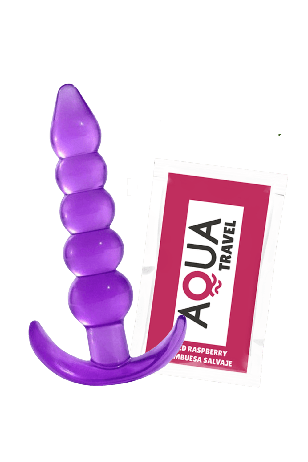 Plug Anal Jelly 5 Boules dosette lubrifiant · Pocket Pleasure · vue 3