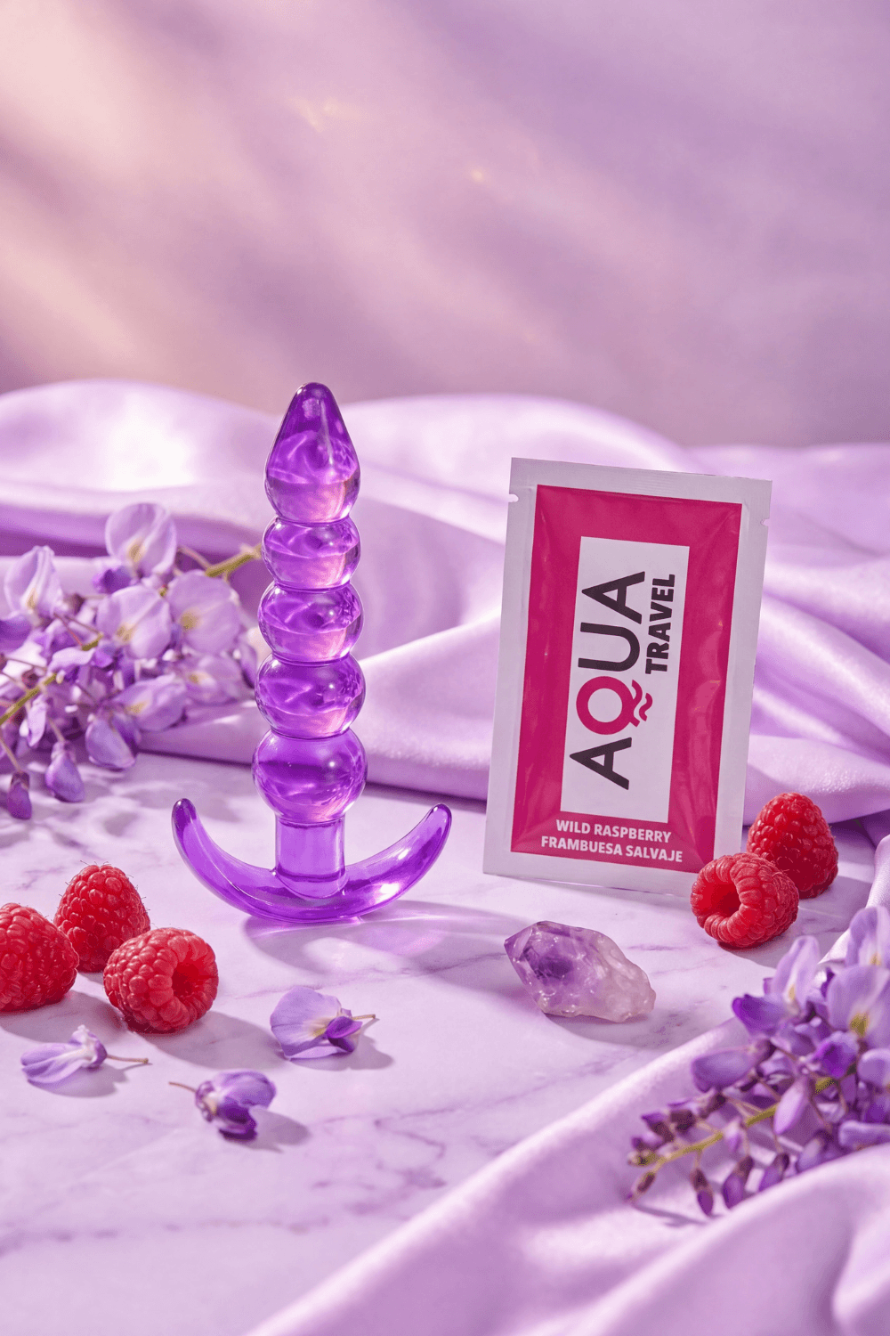 Plug Anal Jelly 5 Boules dosette lubrifiant · Pocket Pleasure · vue 5