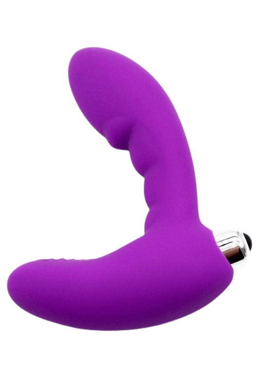 Vibromasseur anal violet stimulateur de prostate dosette lubrifiant · Pocket Pleasure
