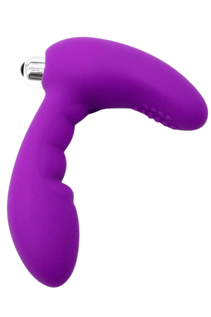 Vibromasseur anal violet stimulateur de prostate dosette lubrifiant · Pocket Pleasure · vue 4