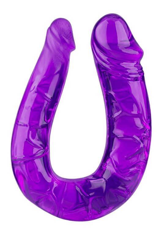 Double Dong Flexible Violet dosette de lubrifiant · Pocket Pleasure