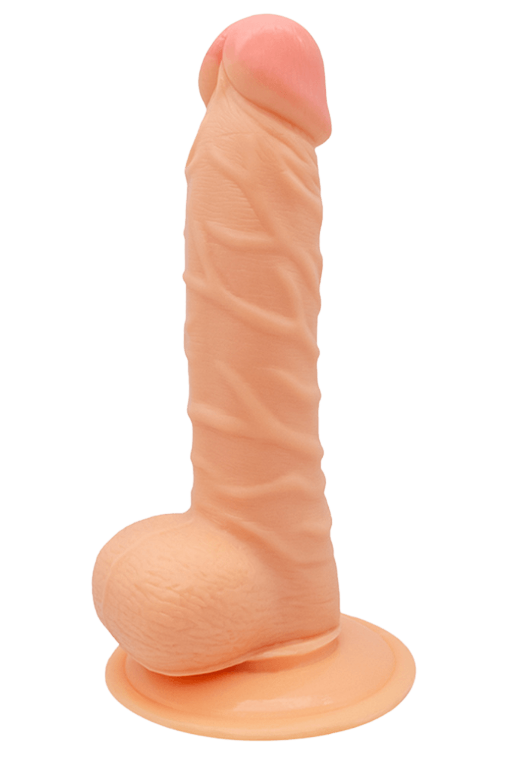 Gode Réaliste Ventouse avec Testicules 1 dosette de lubrifiant · Pocket Pleasure · vue 5