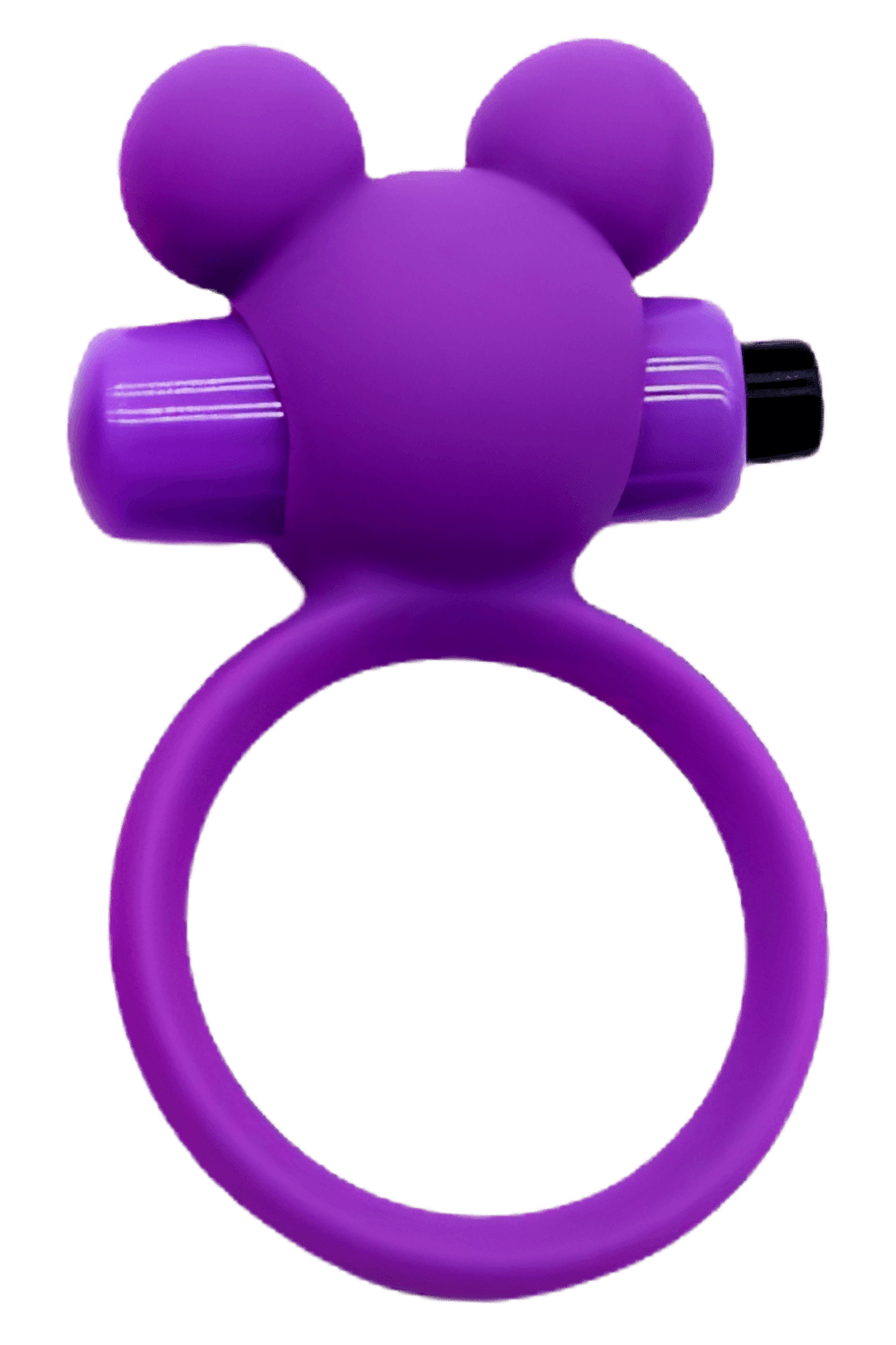 Anneau Vibrant Ourson Violet 1 dosette de lubrifiant · Pocket Pleasure