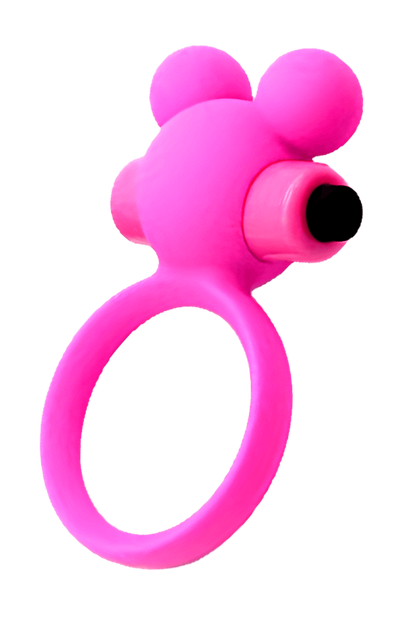 Anneau Vibrant Ourson Rose 1 dosette de lubrifiant · Pocket Pleasure · vue 4