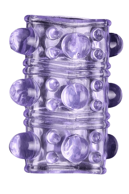 Gaine Pénienne Picots Violette 1 dosette lubrifiant · Pocket Pleasure