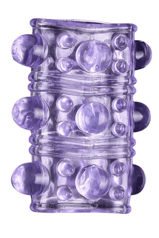 Gaine Pénienne Picots Violette 1 dosette lubrifiant · Pocket Pleasure