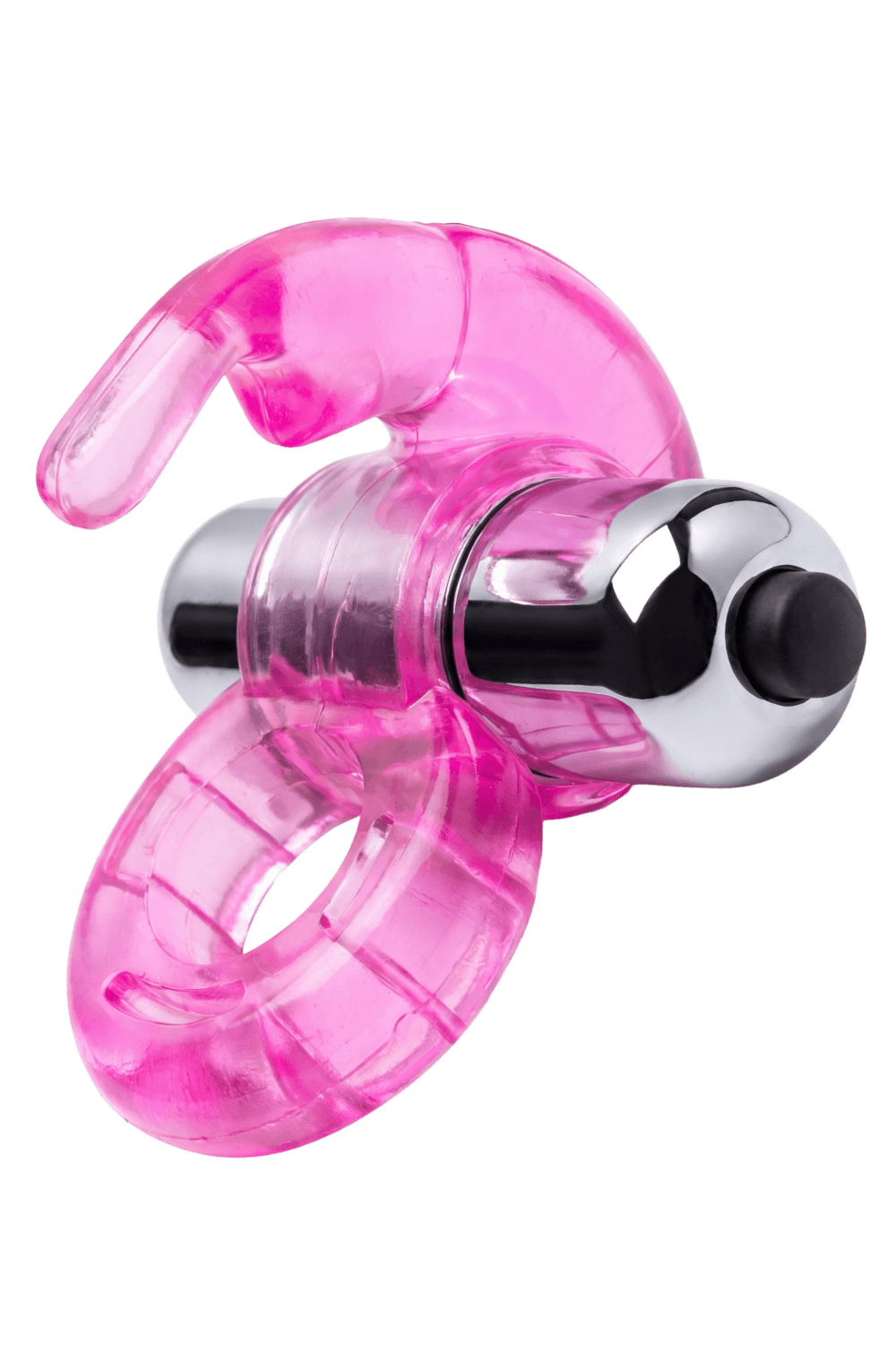 Anneau Vibrant Lapin Rose 1 dosette lubrifiant · Pocket Pleasure