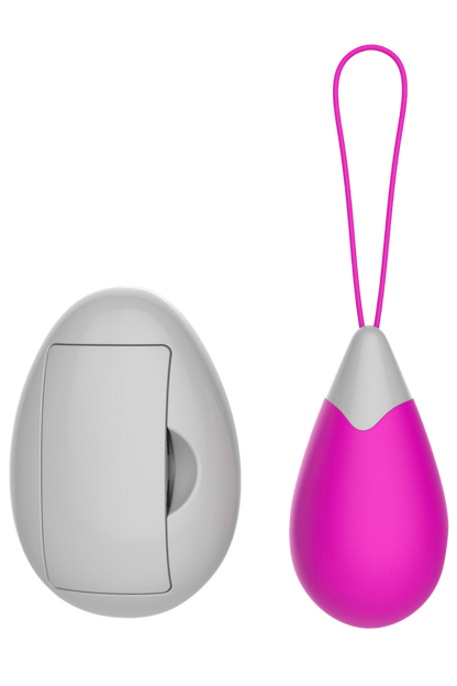 Œuf Vibrant Télécommandé 10 Modes Fuchsia 1 dosette de lubrifiant · Pocket Pleasure · vue 5