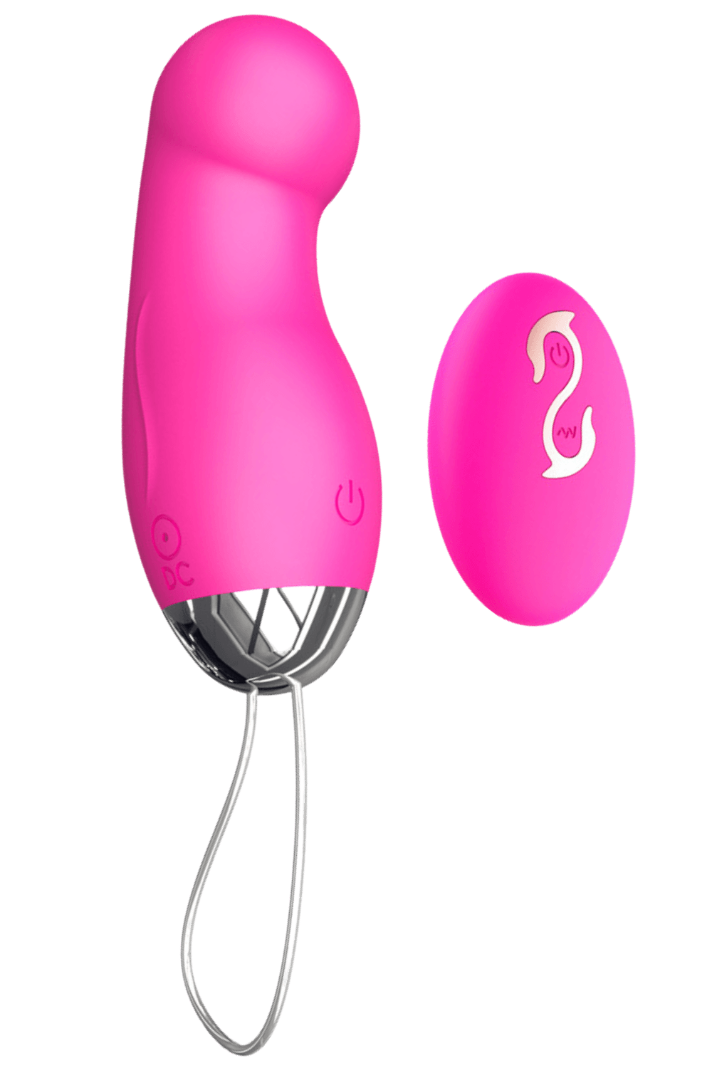 Œuf Vibrant Télécommandé 10 Modes Rose 1 dosette de lubrifiant · Pocket Pleasure
