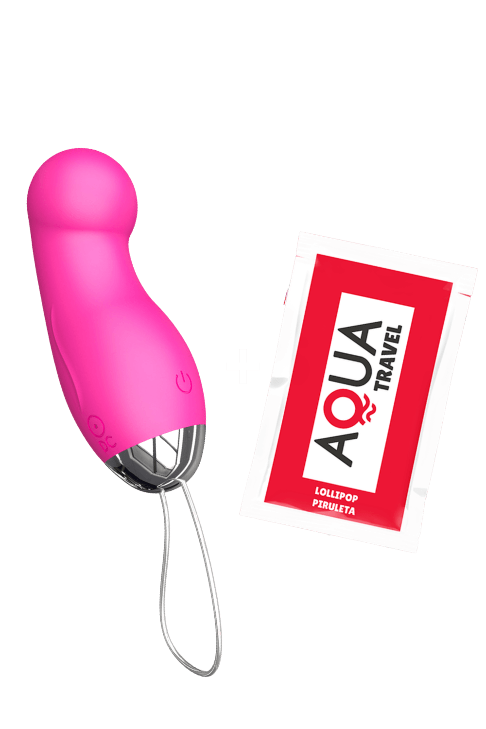 Œuf Vibrant Télécommandé 10 Modes Rose 1 dosette de lubrifiant · Pocket Pleasure · vue 3