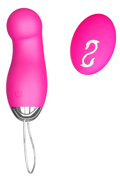 Œuf Vibrant Télécommandé 10 Modes Rose 1 dosette de lubrifiant · Pocket Pleasure · vue 5