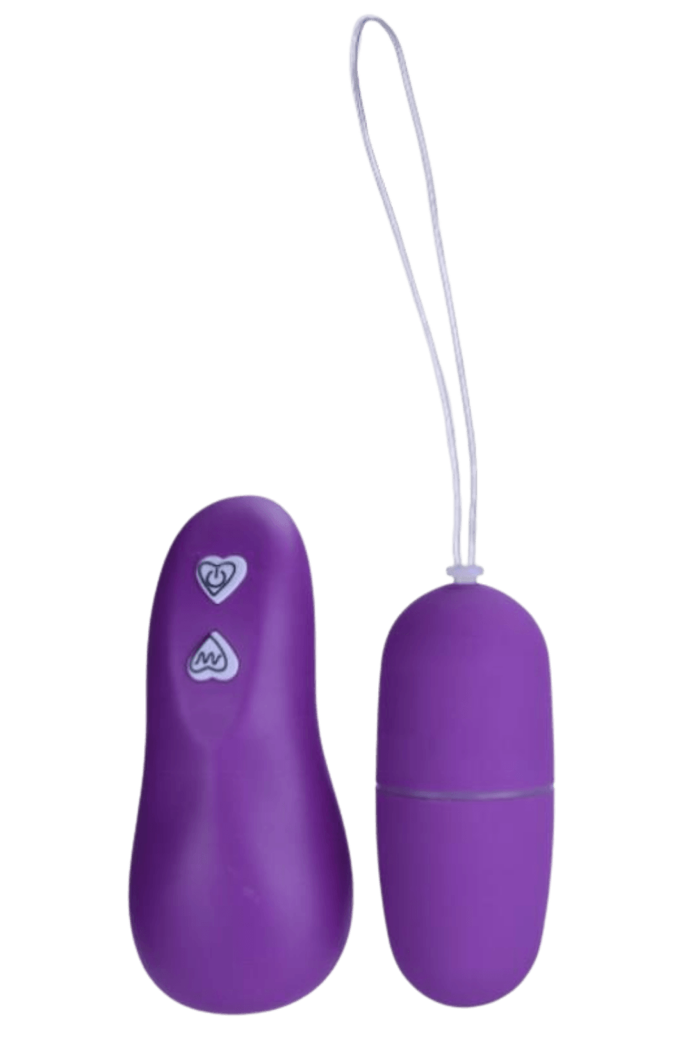 Œuf Vibrant Télécommandé 7 Vitesses Violet 1 dosette de lubrifiant · Pocket Pleasure