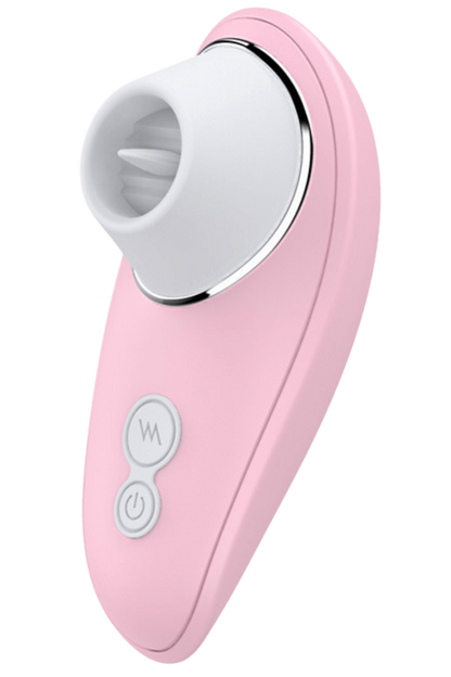 Stimulateur Clitoridien à Langue Rose 1 dosette de lubrifiant · Pocket Pleasure