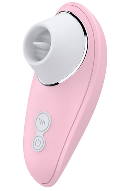 Stimulateur Clitoridien à Langue Rose 1 dosette de lubrifiant · Pocket Pleasure