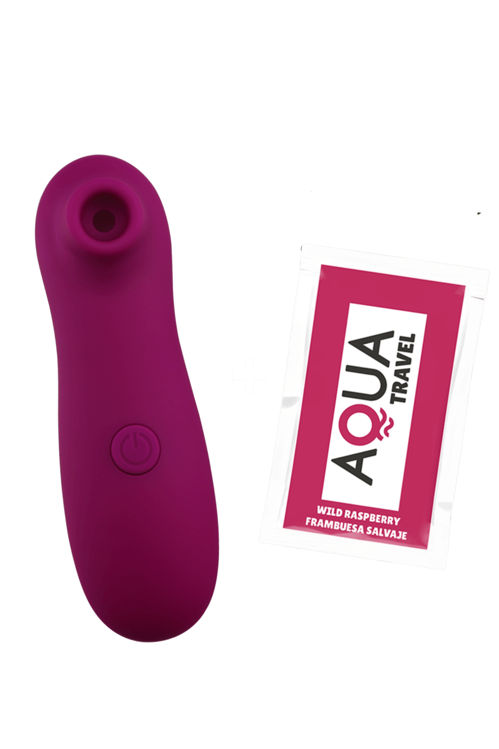 Stimulateur Clitoridien Sans Contact Violet 1 dosette de lubrifiant · Pocket Pleasure · vue 3