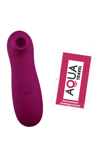 Stimulateur Clitoridien Sans Contact Violet 1 dosette de lubrifiant · Pocket Pleasure · vue 3