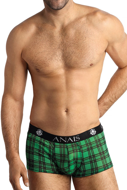 Boxer homme transparent imprimé vert Magic Anaïs for Men