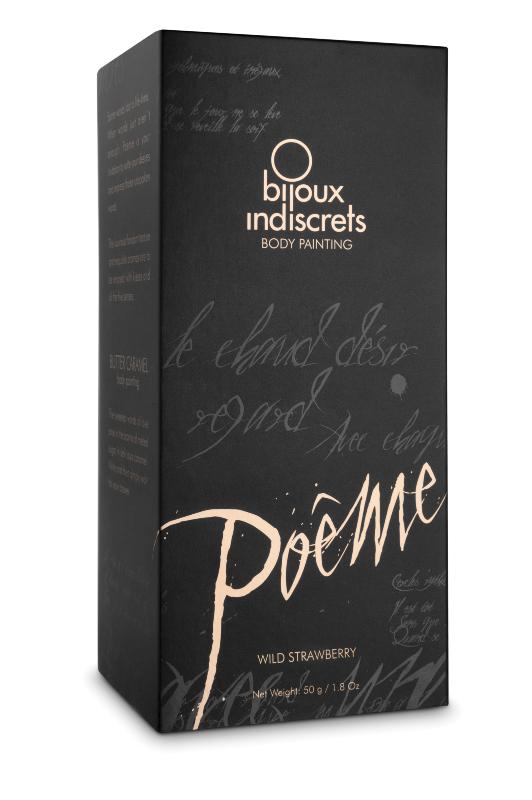 Poème Peinture pour corps Fraise Sauvage · Bijoux Indiscrets · vue 3