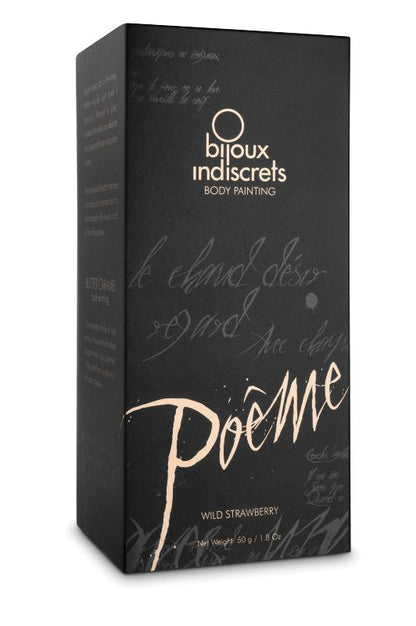Poème Peinture pour corps Fraise Sauvage · Bijoux Indiscrets · vue 3