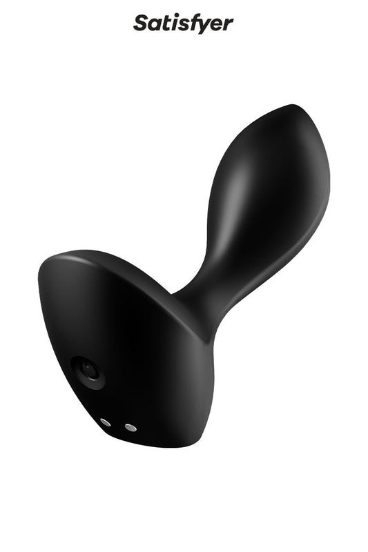 Plug anal vibrant rechargeable Backdoor Lover noir Satisfyer