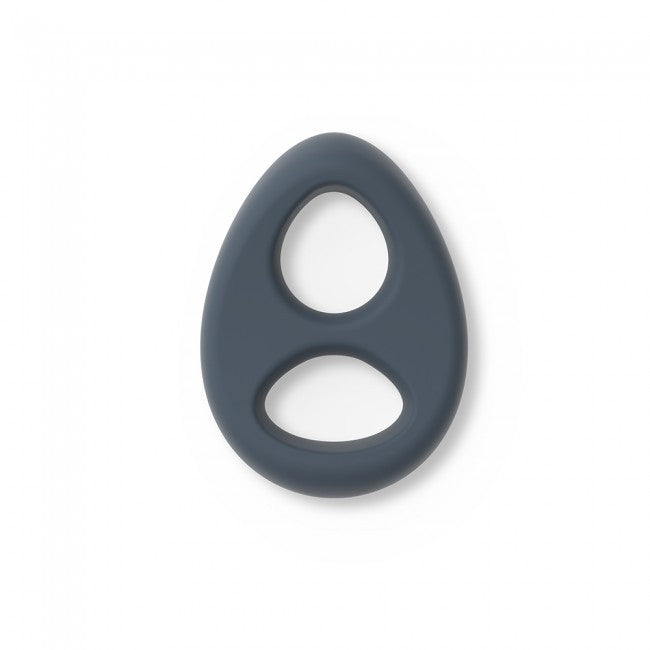 Cockring Liquid-soft ultra doux Gris · Dorcel